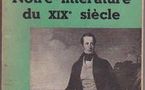 Chaigne Louis : "Notre littérature du XIXème siècle"