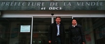 Gonzague de Chantérac et Sylvie Durand cantonales La Roche sur Yon nord Gonzague de Chantérac et Sylvie Durand cantonales La Roche sur Yon nord