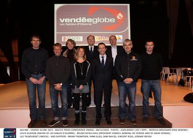 Le Vendée Globe 2012 officiellement lancé au Nautic de Paris