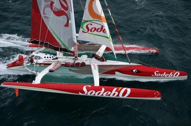 Top départ pour Thomas Coville et Sodebo Top départ pour Thomas Coville et Sodebo