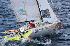 Transat Jacques Vabre J+21 : Aquarelle.com prêt de toucher au but Transat Jacques Vabre J+21 : Aquarelle.com prêt de toucher au but