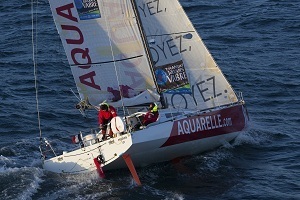 Aquarelle.com, vainqueur Class40 de la Transat Jacques Vabre 2011