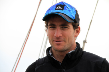 Morgan Lagravière (Vendée), premier à Roscoff Morgan Lagravière (Vendée), premier à Roscoff