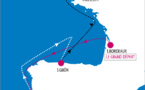 Le parcours de la 44e Solitaire du Figaro – Eric Bompard cachemire 2013 dévoilé : Porto et Gijón les deux escales étrangères.