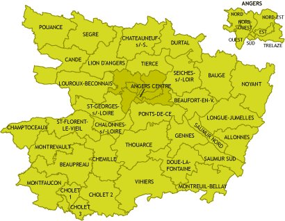 Il y aura 92 candidats aux élections cantonales dans le Maine-et-Loire