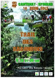 Le 1er TRAIL DES RAGONDINS aura lieu le  Dimanche 16 juin 2013