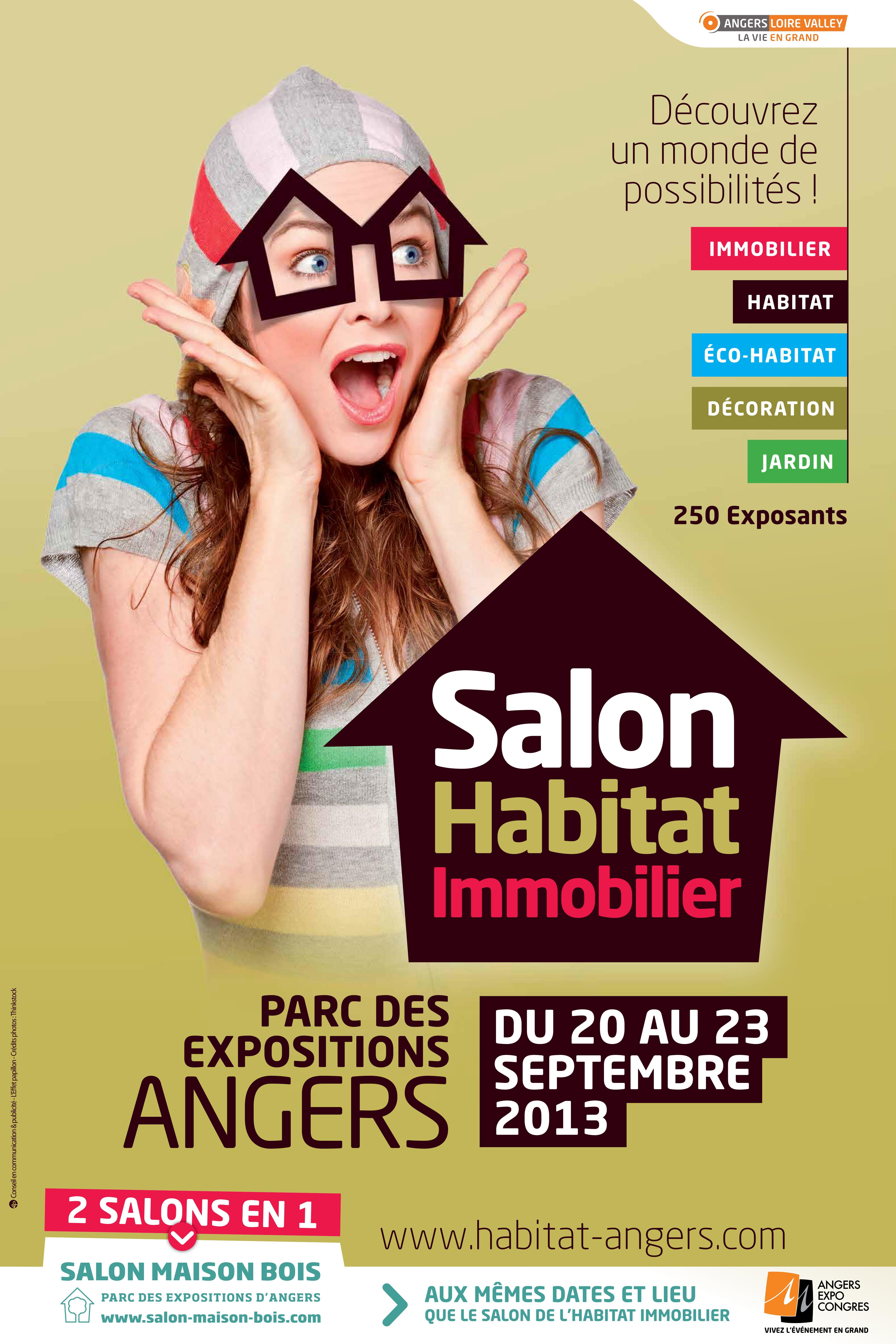 Salon de l'habitat et de l'immobilier au Parc des Expositions d’Angers