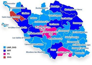 Cantonales en Vendée: c'est parti ! Cantonales en Vendée: c'est parti !