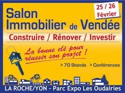 70 Exposants et des Conférences au Salon de limmobilier qui se tient ce week end à la Roche-sur-Yon