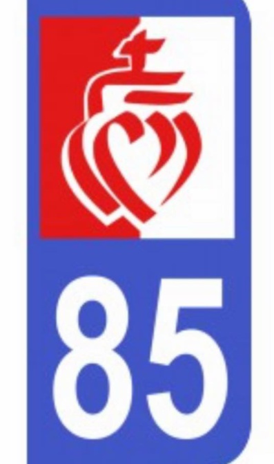 Département: le logo de la Vendée interdit sur les plaques d'immatriculation Département: le logo de la Vendée interdit sur les plaques d'immatriculation