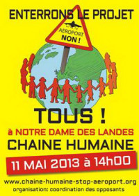 Chaîne humaine à NDDL le 11 mai,  inscrivez-vous !