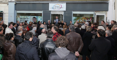 Luc BOUARD, candidat du Centre et de la Droite, inaugure son local de campagne