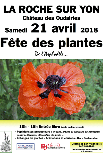 La 17ème fête des plantes de l'Asphodèle ce samedi 21 avril La 17ème fête des plantes de l'Asphodèle ce samedi 21 avril