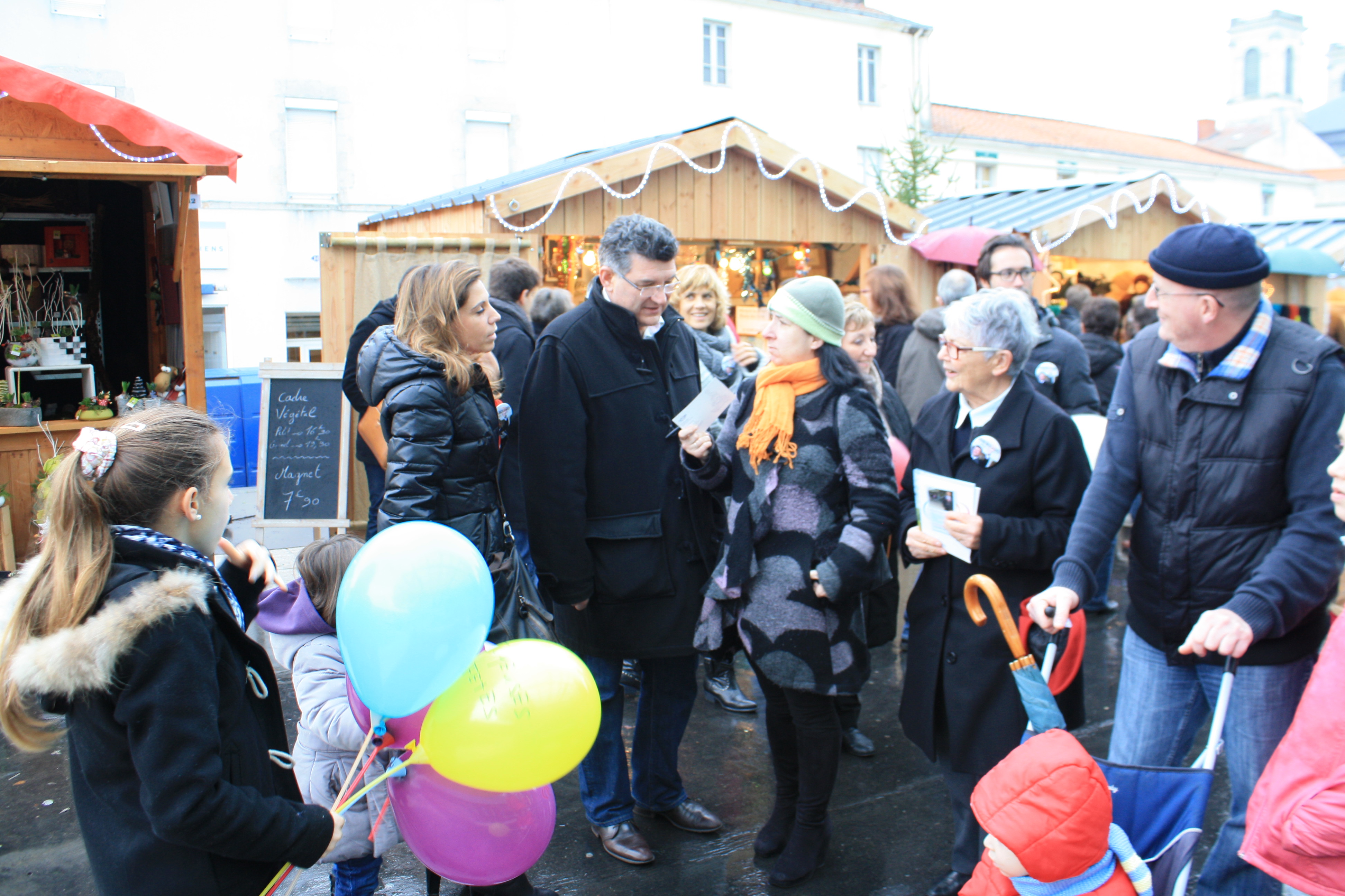 Luc Bouard et son équipe sont allés à la rencontre des habitants de la Roche sur Yon,