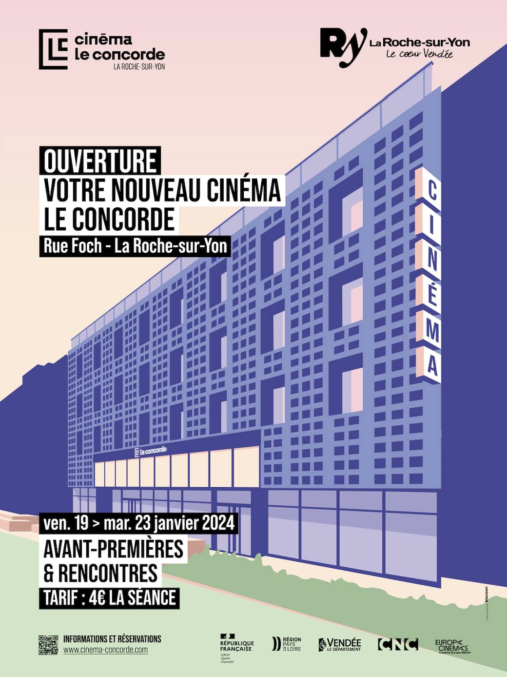 Le nouveau cinéma s'apprête à rouvrir ses portes  Le nouveau cinéma s'apprête à rouvrir ses portes