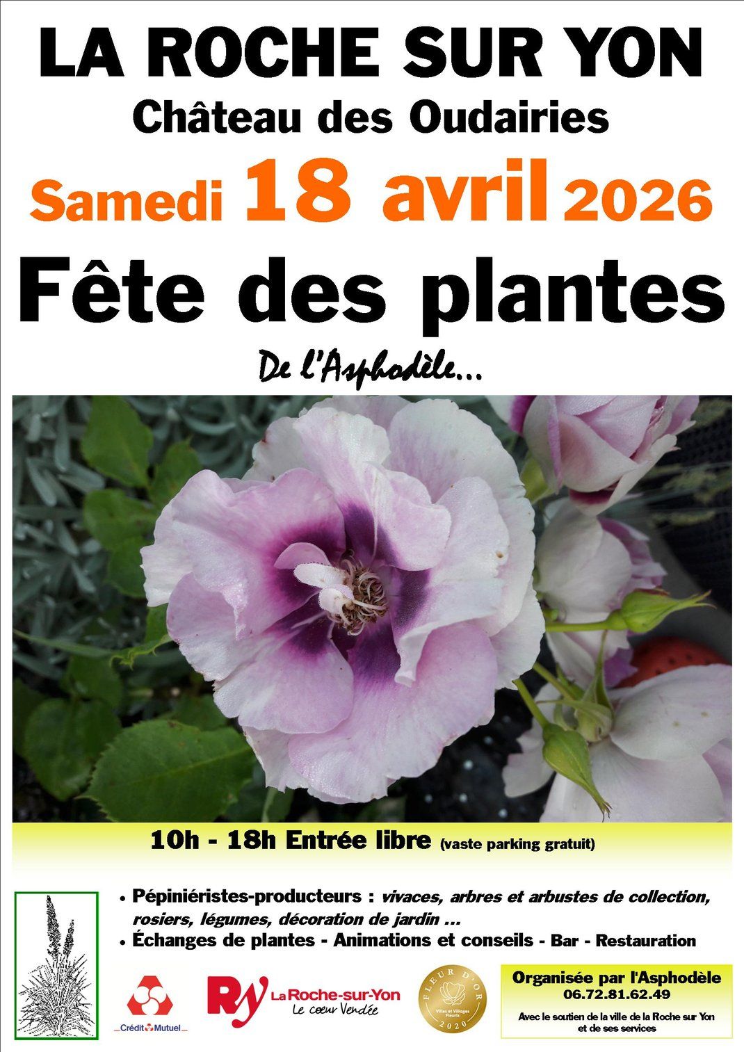 La fête des plantes revient pour sa 24 ème édition ce samedi 