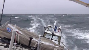 Record de l'Atlantique Nord en solitaire : 5e jour