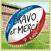 La Poste rend hommage au XV de France La Poste rend hommage au XV de France
