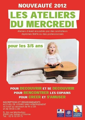 2012 : Les mercredis d'éveil Petite Enfance à l'accueil de loisirs l'Armandèche