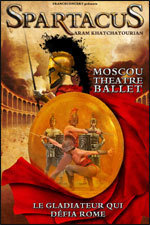 Danse classique : "Spartacus" aux Atlantes le samedi 3 mars 2012