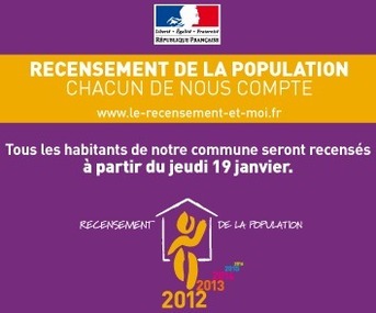 Le recensement 2012 débutera le jeudi 19 janvier jusqu'au mercredi 25 février 2012 Le recensement 2012 débutera le jeudi 19 janvier jusqu'au mercredi 25 février 2012