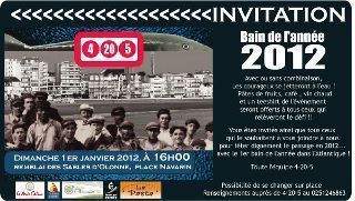 Avis aux courageux : Invitation au Bain de l'année 2012 Avis aux courageux : Invitation au Bain de l'année 2012