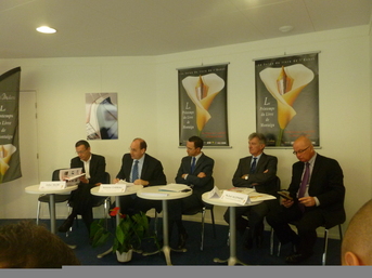 Antoine Chéreau et Bruno Retailleau ont présenté l'édition 2012 du Printemps du livre Antoine Chéreau et Bruno Retailleau ont présenté l'édition 2012 du Printemps du livre