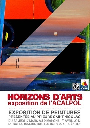 Exposition par l'ACALPOL au Prieuré Saint-Nicolas du samedi 17 mars au dimanche 1er avril 2012 Exposition par l'ACALPOL au Prieuré Saint-Nicolas du samedi 17 mars au dimanche 1er avril 2012