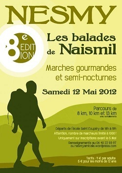 8e édition des Balades de Naismil le samedi 12 mai : A vos marches !