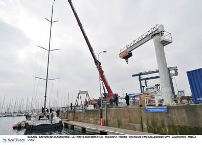 Le nouveau rail de mât de Safran Le nouveau rail de mât de Safran