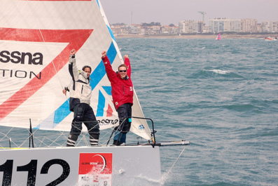 Conrad Colman and Scott Cavanough gagnent La Global Ocean Race avec Class40 Cessna Citation. Photo : Credit: Oliver Dewar - Global Ocean Race