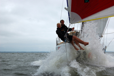 Global Ocean Race 2011-2012 : ça y est Nick Leggatt et Phillippa Hutton-Squire sont arrivés !