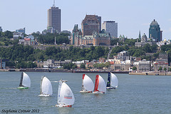 Départ de la Transat Québec Saint Malo, Copyright : Stéphanie Cotnoir