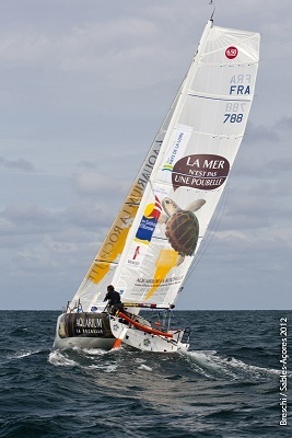 Les Sables – Les Açores – Les Sables : Aymeric Chappellier (La Tortue de l’Aquarium La Rochelle) en passe d’emporter la première étape