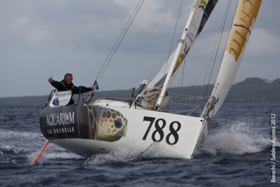 La Tortue de l’Aquarium La Rochelle a passé la ligne à 21h10mn 23s La Tortue de l’Aquarium La Rochelle a passé la ligne à 21h10mn 23s
