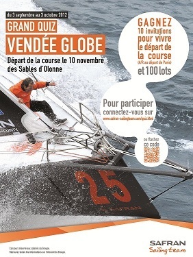 Vendée Globe 2012 : A terre, Safran organise la communication