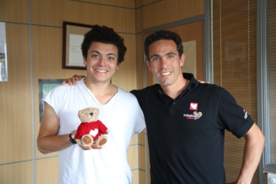 De gauche à droite : Kev Adams et Tanguy de Lamotte De gauche à droite : Kev Adams et Tanguy de Lamotte