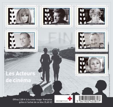 La Poste rend hommage à 6 grands artistes du cinéma français