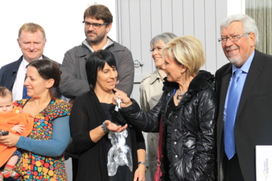 Remise des clefs de 6 logements en location-accession Remise des clefs de 6 logements en location-accession