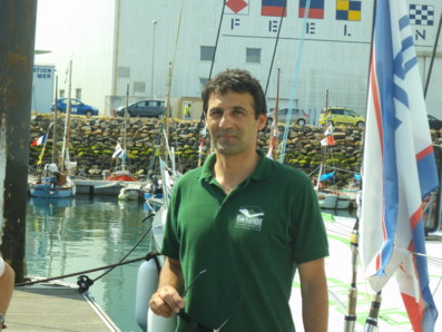 Alessandro Di Benedetto sera présent à l'exposition des Tours du Monde à la Voile le mercredi 31 octobre