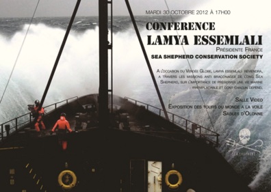 Conférence : les missions anti braconages de l’ong Sea Shepherd Conférence : les missions anti braconages de l’ong Sea Shepherd