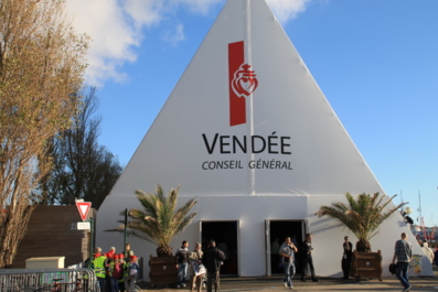 Le village et le ponton du Vendée Globe aux Sables d'Olonne fermés le jeudi 1° novembre