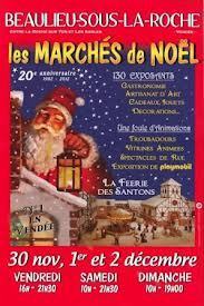 Les marchés de Noël à Beaulieu-sous-la-Roche à partir du 30 novembre