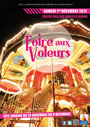 Les Sables d'Olonne : "Foire aux voleurs" ce samedi 1er décembre de 9h à 18h dans le centre-ville