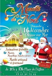 Marché de Noël à Olonne-sur-Mer et l'Ile d'Olonne : Oh ! Oh ! Oh !