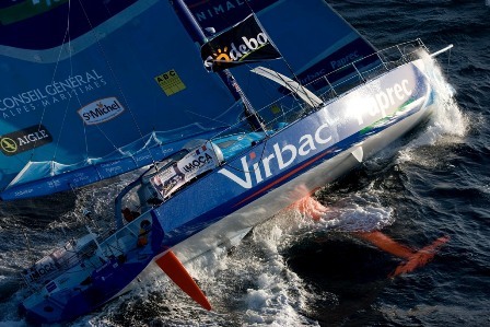Virbac-Paprec 3 perd sa quille Virbac-Paprec 3 perd sa quille