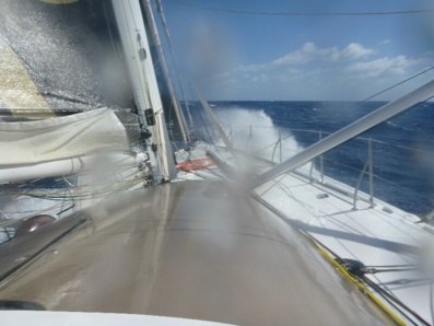 Bertrand de Broc accroche les alizés Bertrand de Broc accroche les alizés