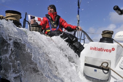 Le skipper d’Initiatives-Cœur attendu samedi Le skipper d’Initiatives-Cœur attendu samedi