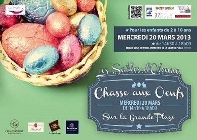 Chasse aux œufs ce mercredi 20 mars 2013 de 14h30 à 18h00 Chasse aux œufs ce mercredi 20 mars 2013 de 14h30 à 18h00