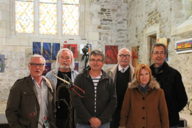 De gauche à droite : Sénin, J. Martineau, J.M. Kulaj, M. Moreau, Ibocq et J-C Flamen